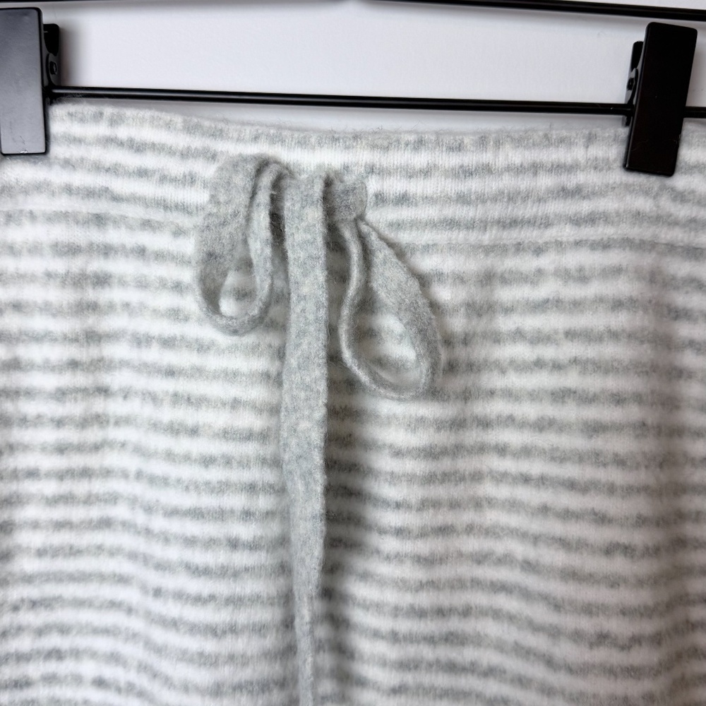 J Crew Fleece Striped Midi Skirt Medium (D) - Picture 4 of 5